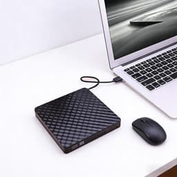 Externe Schijf - Media Writer - Data Overzetten - Snelle USB Koppeling - Compact Ontwerp - Zwart — thumbnail 3