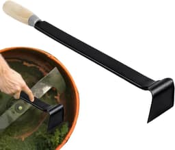Grasmaaierreiniger Schraper - Tuinonderhoud Gereedschap - Efficiënt Reinigen - Roestvrij Staal - 40 cm - Uniek — thumbnail 1