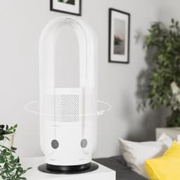 Bladeloze 2-in-1 Ventilator en Luchtreiniger, 35W, HEPA13-filter, CADR 90 m³/h, 9 snelheden, 80° oscillatie, ultra-stil, 8u timer, LED-display, afstandsbediening. — thumbnail 4