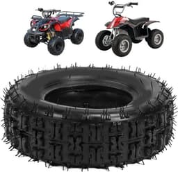 Motorband 13x5.00-6 Lekbestendig - Binnenband 3.5/4.0-6 - Antislippatroon - Geschikt voor ATV/Quad - Hoogwaardig rubber - Geschikt voor langeafstandsraces - Buitenband — thumbnail 4