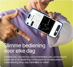 Fresh 'n Rebel Clam Fuse 2 - Koptelefoon Noise Cancelling met 80 uur Speeltijd - Draadloos (Bluetooth 6.0) - Met Microfoon - Verbind 2 apparaten tegelijk - Personal Sound App (Ice Grey) — thumbnail 5