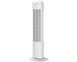 Staande Ventilator/Fan - 100% ABS - 24.4 x 24.4 x 74.5 cm