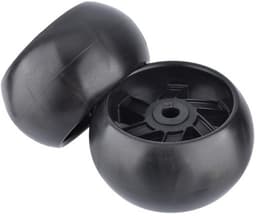 Deckwiel Vervanging - 5\" Wiel - 2 Stuks - Naaf-offset 3\" - Boorgrootte 1/2\" - Compatibel met Husqvarna - Graswiel — thumbnail 2
