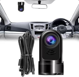 Mini Dashcam - Autocamera Video - Veilig Rijden - ADAS Waarschuwingen - 6.5 x 3.2 x 1 cm - Zwart — thumbnail 1
