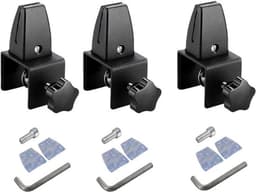 Set van 3 mobiele horizontale desktopscherm steunbeugels van duurzame aluminiumlegering voor stabiele en flexibele schermplaatsing — thumbnail 1