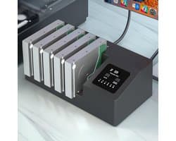 Externe Harde Schijf Dock - Harde Schijf Station - Data Opslag Klonen - Offline Klonen Functie - 120 TB Capaciteit