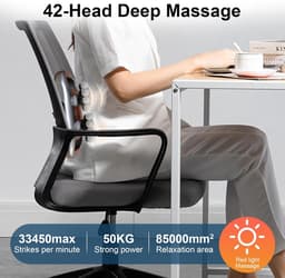 Massagepistool 42 koppen - 9 massage modi - 9 snelheden - voor spierherstel - ShopVlot — thumbnail 3