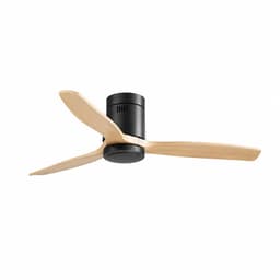 CristalRecord - Plafondventilator Nine Ø 132 cm hout zwart — thumbnail 2