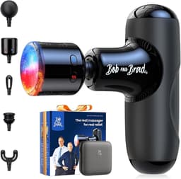 Massage Gun met Warmte en Koude – 5 Snelheden – 5 Massagekoppen – USB-C Oplaadbaar – Compact — thumbnail 1