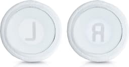 kwmobile 2x oorkussens geschikt voor JBL Tune 600 / 500BT / 510BT / 520BT / 450 - Earpads voor koptelefoon in wit — thumbnail 4