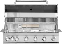 Mustang Gas Grill Pearl 4 Pits Inbouw BBQ — thumbnail 2