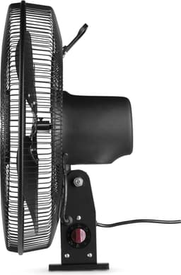 Ralight - Wandventilator 50cm - Professionele kwaliteit - Zwart - 3 standen - Zwenkbaar - Erg sterk en krachtig — thumbnail 2