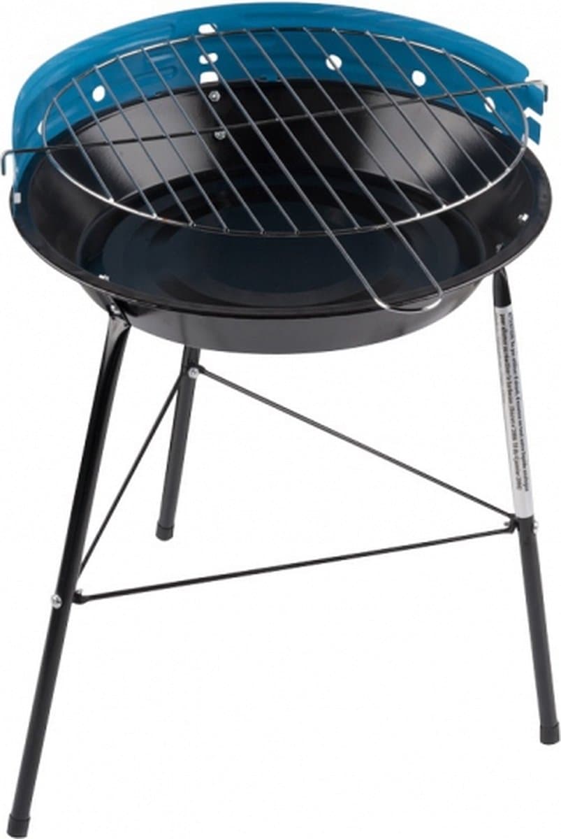 Bbq Collection Houtskoolbarbecue - 33 cm - Blauw — afbeelding 1