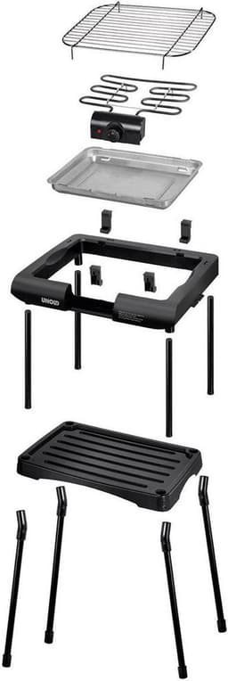 Unold Uno 58550 Black Rack Elektrische Barbecue — thumbnail 5