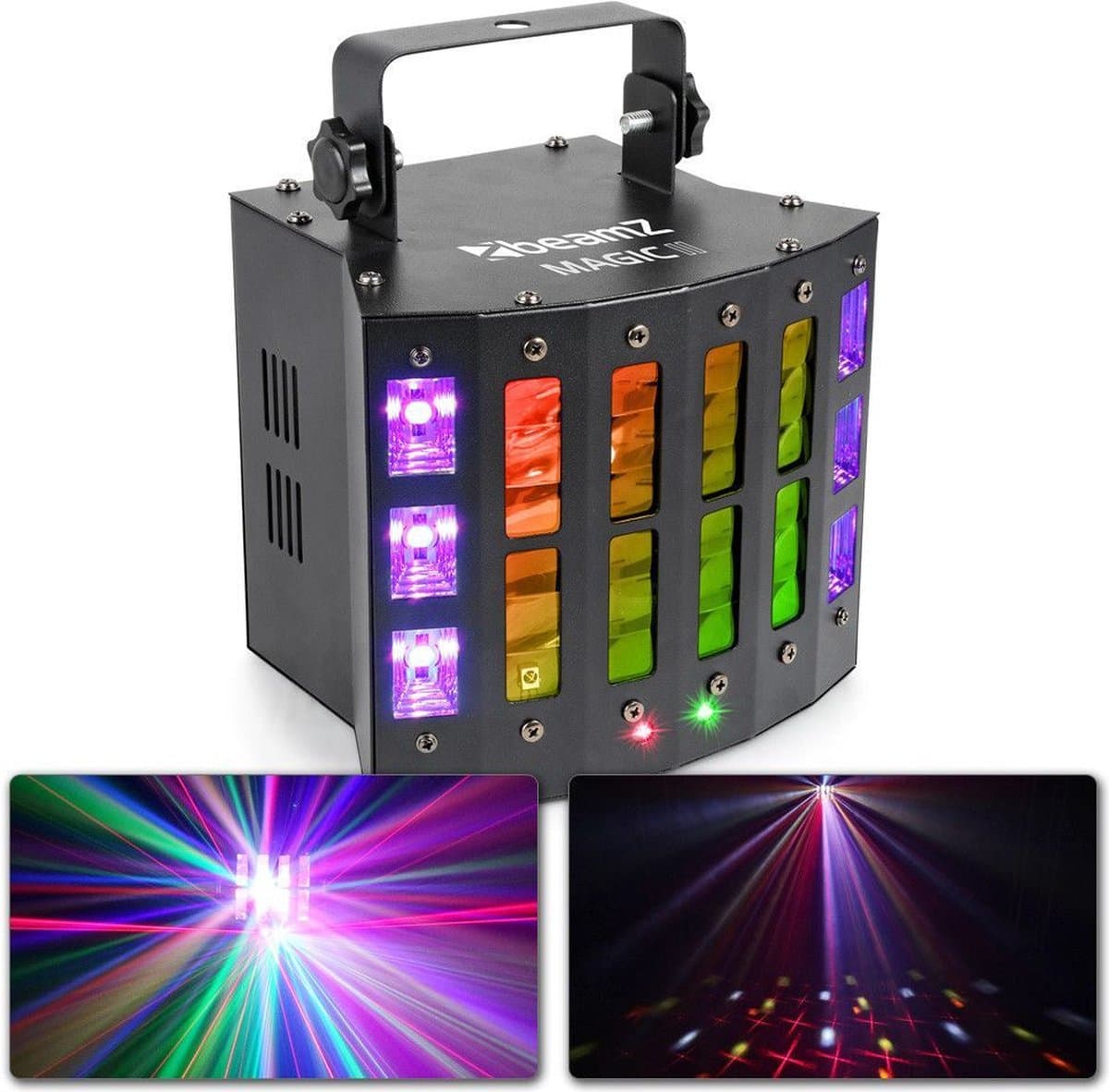 BeamZ Magic2 4-in-1 lichteffect met Laser, LED Derby, Blacklight en Stroboscoop — afbeelding 1
