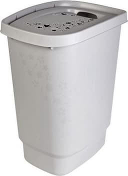 Rotho - Wasbox - Design 55 l Bloemen Cool Grijs — thumbnail 1