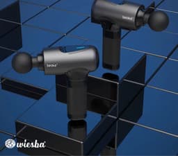 Beoka ® V2 Massage Gun PRO - Professioneel Massage Pistool - Sport en Relax Massage Apparaat - Zwart Massagepistool - Inclusief Koffer - Wiesba — thumbnail 1