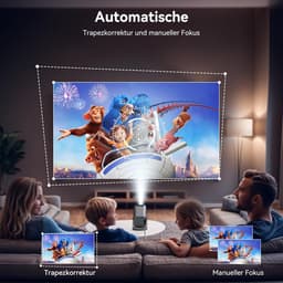Lexium Mini beamer - Projector - Beamerscherm - Projectiescherm - Outdoor & Indoor Projector - — thumbnail 2