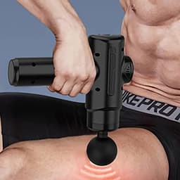 Rum iMini Massage Gun - Inclusief 4 Opzetstukken - Inclusief Adapter - Spierherstel & Spierontspanning - Massage Pistool - Massage Apparaat Professioneel — thumbnail 3