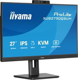 iiyama ProLite XUB2790QSUH-B2 - 27 inch - QHD - IPS - USB-Hub (3x) - Verstelbaar - Windows Hello Cam — thumbnail 1