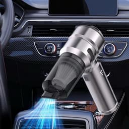 2 in 1 Premium Luxe Auto Stofzuiger | 19000Pa | 3 Standen | Krachtig | Blaasfunctie | Kruimeldief Draadloos | Usb Oplaadbaar | Handstofzuiger | Autostofzuiger | Kruimelzuiger | Blaazer — thumbnail 4