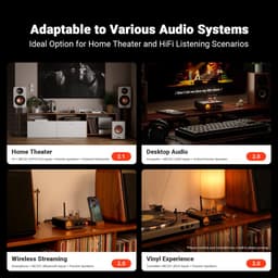 Fosi Audio MC331 – All-in-One DAC, Buisversterker en Hoofdtelefoonversterker — thumbnail 2