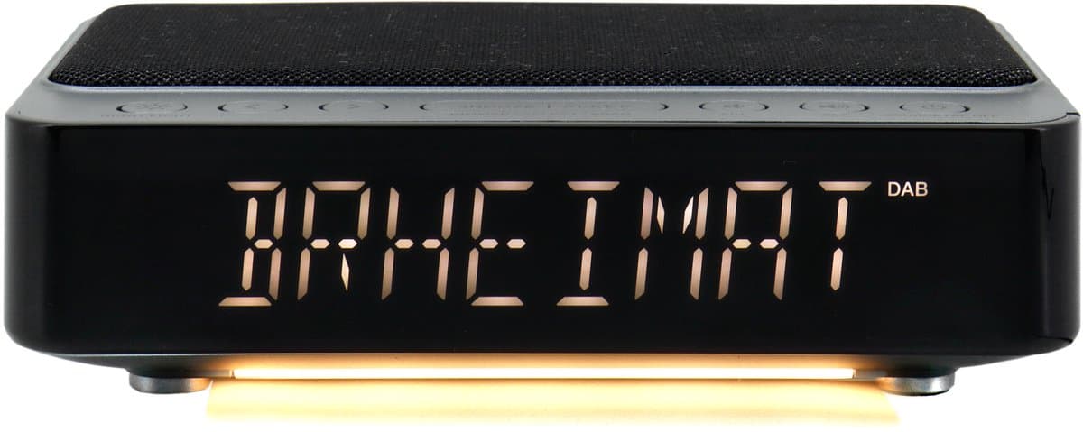 Soundmaster - UR250AN - DAB+ wekkerradio met QI laadfunctie - nachtverlichting - voorkeuzezender — afbeelding 1