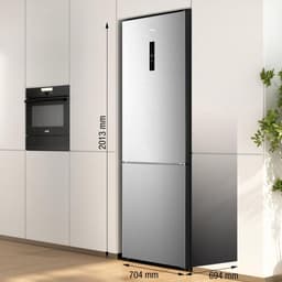Gorenje NRK720CAXL4 Vrijstaand 495 l Grijs — thumbnail 1