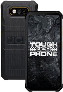 JCB Toughphone E10 - 64GB Black - 8 GB - 4G - NanoSIM + eSIM - 6.6" - 6500 mAh - USB Type-C - Android 15 - Zwart — thumbnail 1