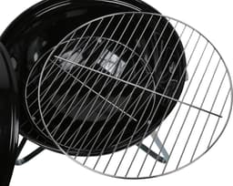 Bolvormige Houtskoolgrill, op Poten, met Deksel 37x37x44 cm — thumbnail 5