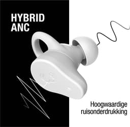 Fresh 'n Rebel Twins Rush - Sport Oordopjes – Active Noise Cancelling – Bluetooth 5.3 - Draadloos – Waterdicht – 36 uur Speeltijd - Ice Grey — thumbnail 2