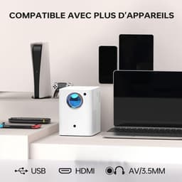 Projector - Mini - 1080P -Draagbaar - Beamer - Bluethooth — thumbnail 5