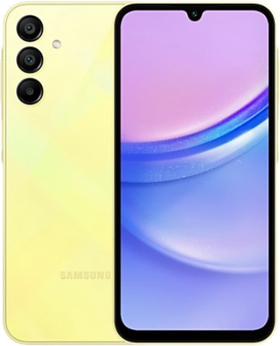 Samsung Galaxy A15 4G - 128GB - Geel — afbeelding 1