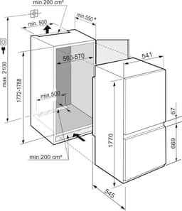 Liebherr ICSe 5103 Pure Ingebouwd 264 l Wit — thumbnail 3