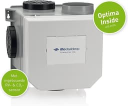 Itho Daalderop CVE-S S CO2 Optima Inside HP 415m3/h + ingebouwde RV vochtsensor en CO2 sensor - perilex stekker — thumbnail 4