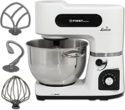 TZS First Austria Keukenmachine - Keukenrobot - Mixer - 6 Liter - Keukenmixer - 1500W - Wit — thumbnail 2