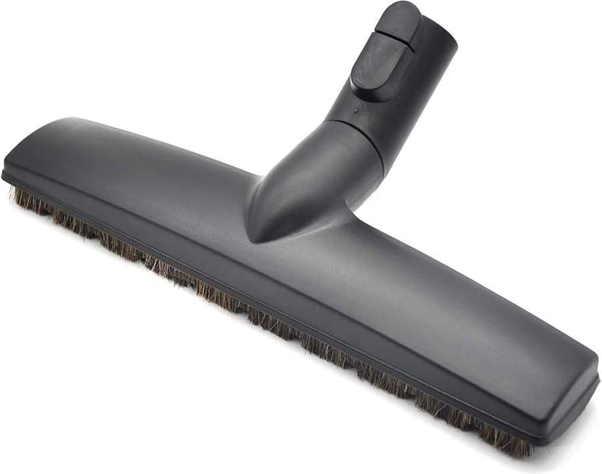 WiseGoods Premium Paarden Haar Parketborstel Geschikt Voor Miele - Stofzuiger Opzetborstel Vloer - Borstel Stofzuigers Zwart 35mm — afbeelding 1