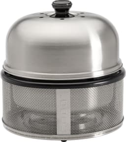 Cobb Pro Houtskool Barbecue - Grilloppervlak Ø 32 cm - Smoker Barbecue - Premier Zilver metaal — thumbnail 1