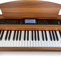 Bolan CP-1 digitale piano bruin / notenhout - home piano met meubel - beginnerspiano - elektrische piano 88 toetsen — thumbnail 5
