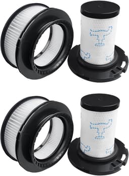 Filter - 4-pack - geschikt voor Rowenta X-Force Flex 11.60 12.60 14.60 15.60 Animal RH9878 RH9898 RH9958 RH99F1 stofzuiger, 2 pre-motorfilters + 2 post-motorfilters, vervanging ZR009007 ZR009008 — thumbnail 1