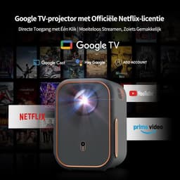 Mini Beamer - Film Projector met Bluetooth - Draagbare Beamer - 4K Kwaliteit — thumbnail 5