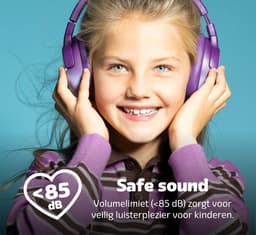 FRESH 'N REBEL Clam Junior Over-ear Draadloze hoofdtelefoon kinderen met Noise-cancelling Mighty Magic — thumbnail 5