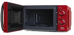 Magnetron 20L Capaciteit met 6 Niveaus, Timer en Ontdooi Programma - 700W, Rood — thumbnail 4