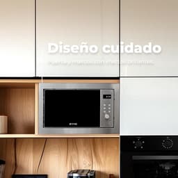Inbouw Magnetron met Grillfunctie 25L Digitaal RVS Look — thumbnail 3