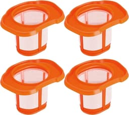 4 stuks - Stof Filter - Geschikt voor Black & Decker BHHV520BT BHHV520BFP BHHV320B BHHV320J BHHV520BF BHHV520JF - Filteraccessoires - Stofzuigerfilters vervangende accessoire - Wasbaar - Stofzuiger Onderdelen — thumbnail 1