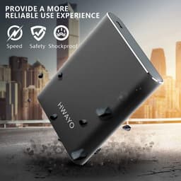 Draagbare Externe Harde Schijf 1 TB - USB 3.1 Gen 1 Type C Ultra Slim — thumbnail 2