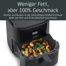 Airfryer XL met Dubbele Kamer - 11 Liter Capaciteit & 10 Programma's — thumbnail 4