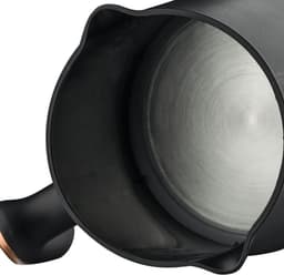 KZQ Koffiezetapparaat Met Automatische Uitschakeling BPA Vrij Tot Drie Kopjes Capaciteit Anti Overstroming Europese Stekker 110V Intelligente Kooktechnologie Zwart — thumbnail 2