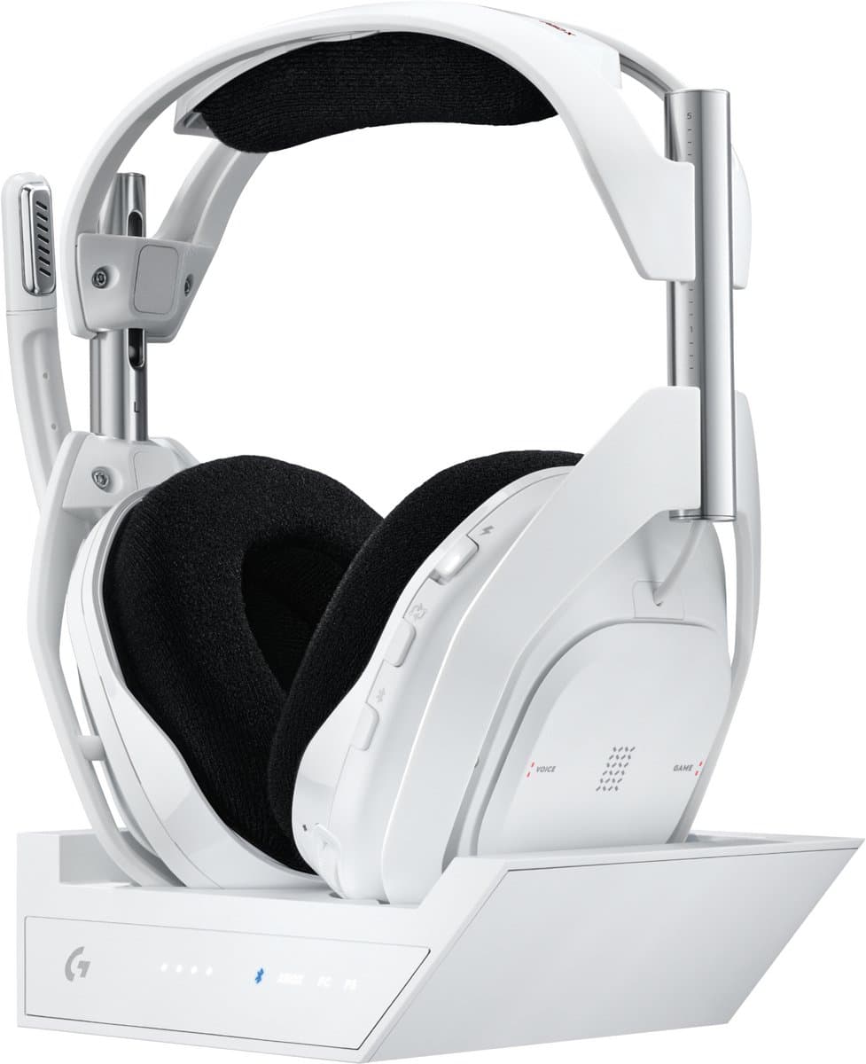 LOGITECH G PREMIUM G Astro A50X Lightspeed On-ear Draadloze gaming-headset Wit — afbeelding 1