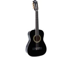 Klassieke gitaar 1/2 - Met gratis lessen - LaPaz 002 - Zwart